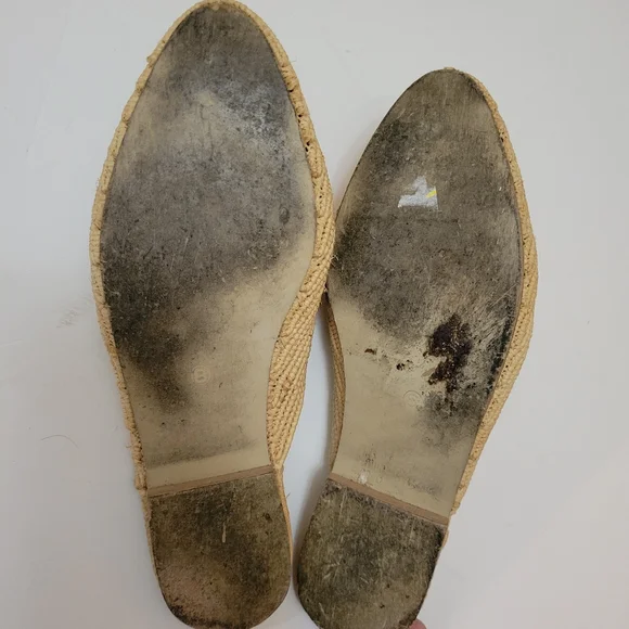 Proud Mary Raffia Women's Slip-On Sandals EUC 8. Coastal Boho Minimalist - Picture 4 of 9